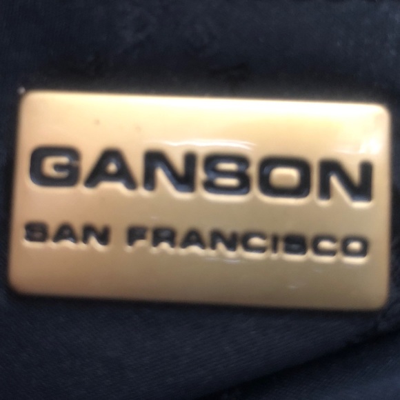 GANSON SAN FRANCISCO WOVEN LEATHER CLUTCH - Picture 3 of 14